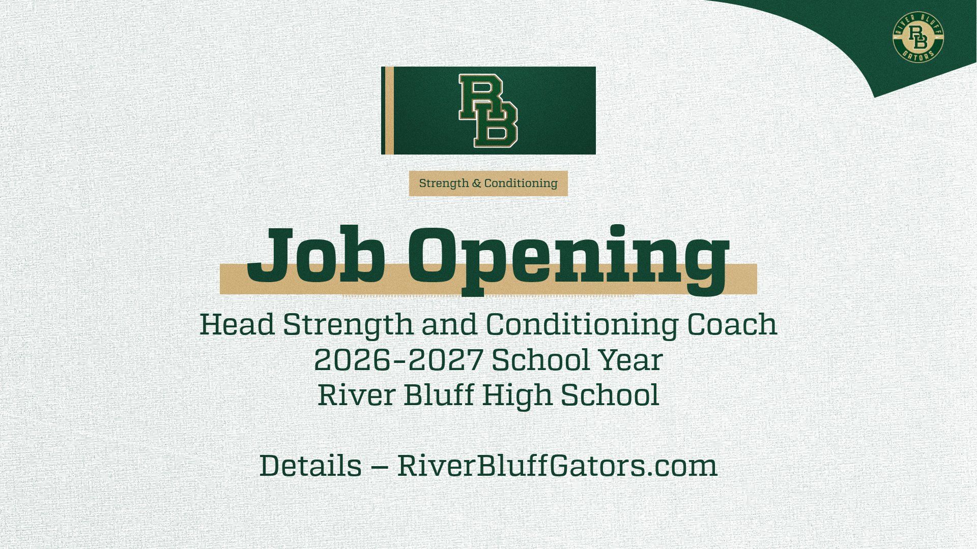 Strength And Conditioning Job Opening 2026 1778861045795
